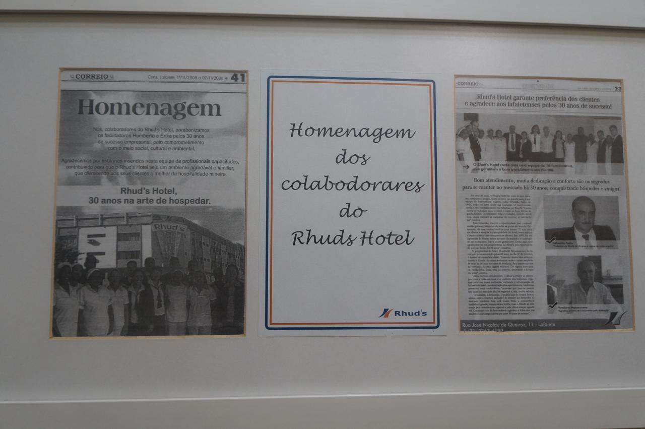 Rhud'S Hotel Conselheiro Lafaiete Bagian luar foto